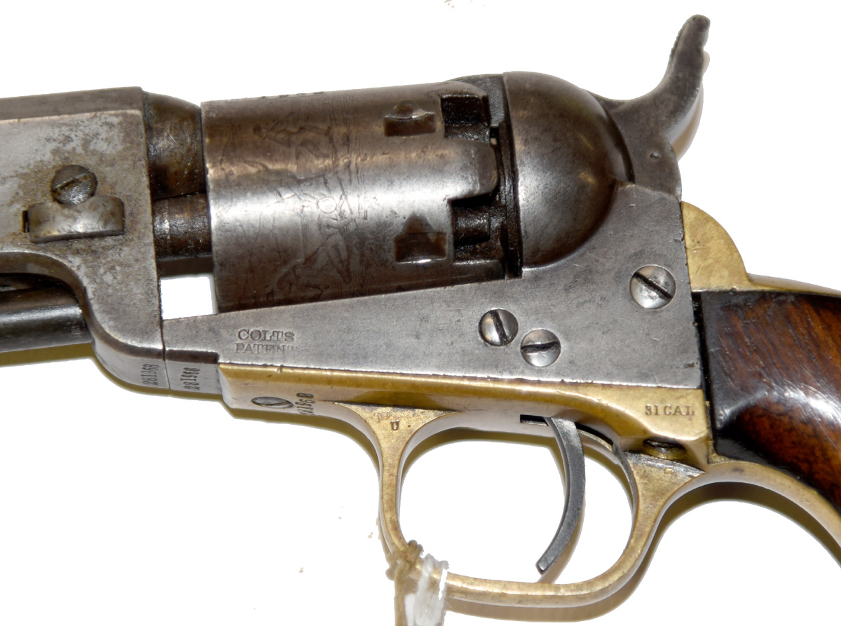 1866 Revolver MODEL 1849 COLT POCKET REVOLVER MANUFACTURED IN 1866 — Horse Soldier