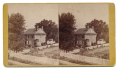 STEREO CARD OF GENERAL GEORGE WASHINGTON’S VALLEY FORGE HEADQUARTERS