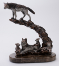 1993 LEGENDS MIXED MEDIA SCULPTURE ENTITLED “RENEWAL” BY ARTIST KITTY CANTRELL