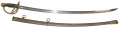 M1860 CAVALRY SABER BY D.J. MILLARD, DATED 1862 – SCABBARD WITH SOUTH CAROLINA MARKS