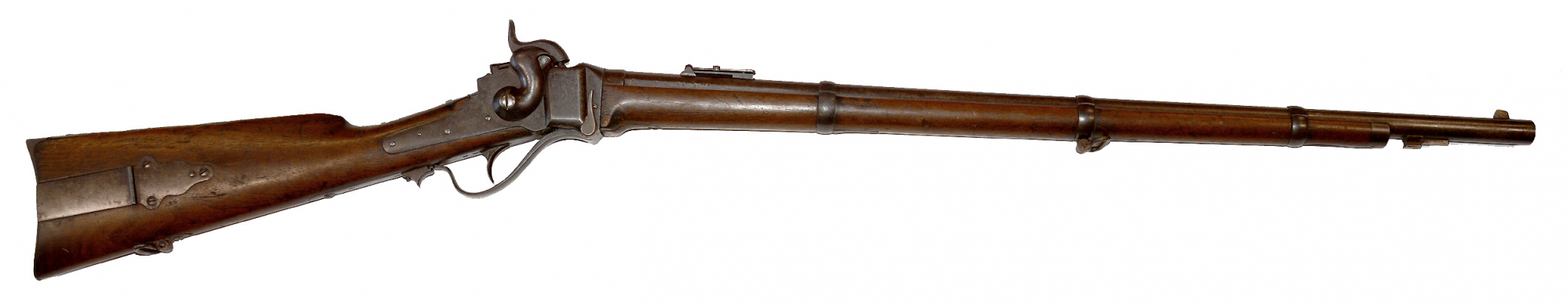 SCARCE USN MITCHELL 1861 CONTRACT NEW MODEL 1859 SHARPS RIFLE