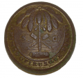 EXCAVATED SOUTH CAROLINA STATE SEAL COAT BUTTON