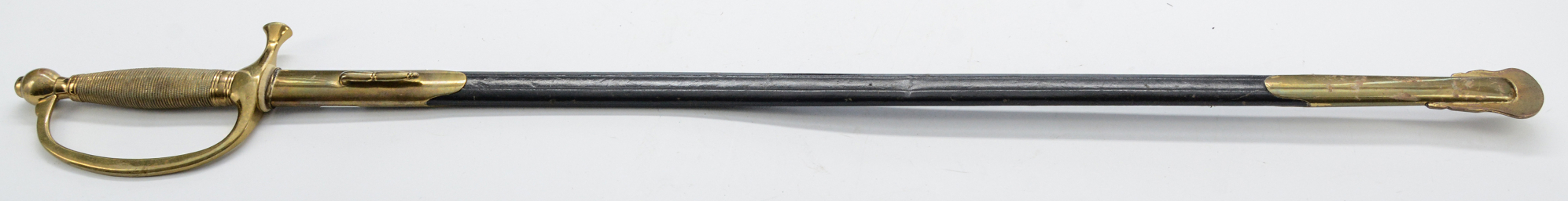 MINT 1864 DATED AMES MODEL 1840 MUSICIAN’S SWORD 