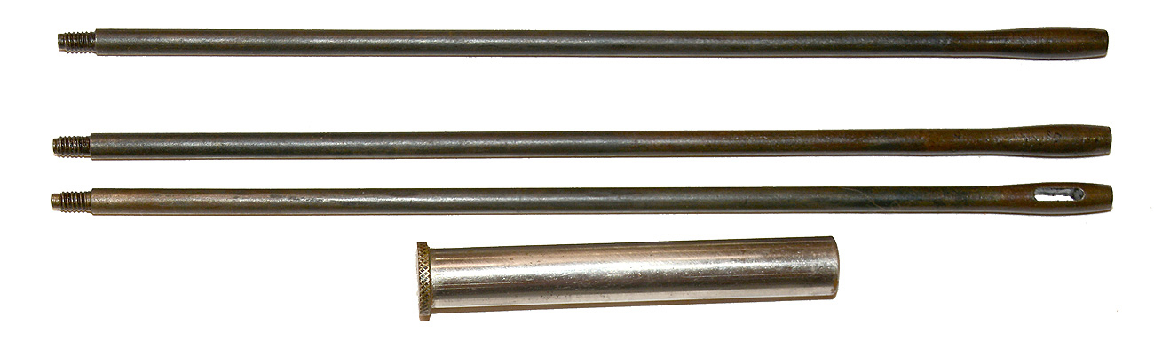 ORIGINAL OILER AND THREE-PIECE STEEL CLEANING ROD FOR THE U.S. SPRINGFIELD MODEL KRAG RIFLE OR CARBINE