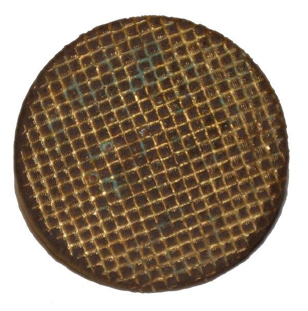 CS/US COAT BUTTON FROM LITTLE ROUND TOP, GETTYSBURG