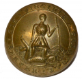 VIRGINIA STATE SEAL COAT BUTTON