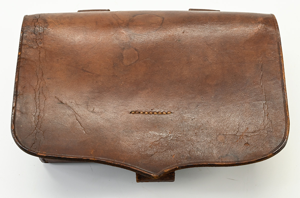 MINT 1863 DATED ARTILLERY FUSE POUCH 