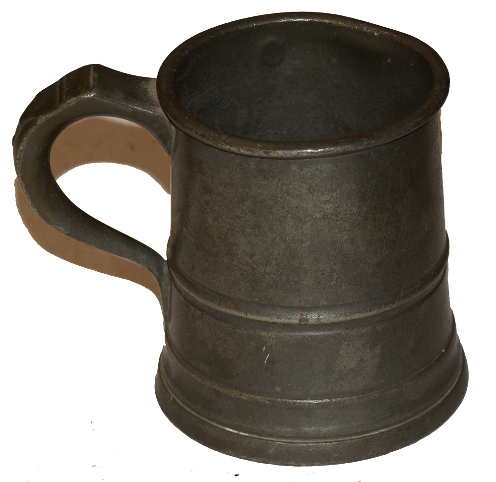 PEWTER HALF PINT TANKARD