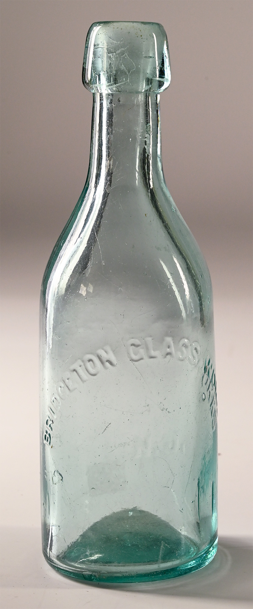 BRIDGETON, N.J. SODA BOTTLE