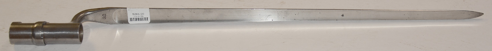 VERY NICE US MODEL 1855 .58 CAL. SOCKET BAYONET