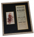 JOHN WILKES BOOTH - BOSTON MUSEUM PLAYBILL DATED MAY 22, 1862