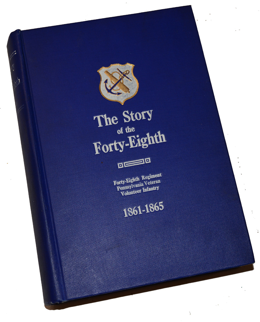 ORIGINAL COPY OF THE HISTORY OF THE 48TH PENNSYLVANIA INFANTRY