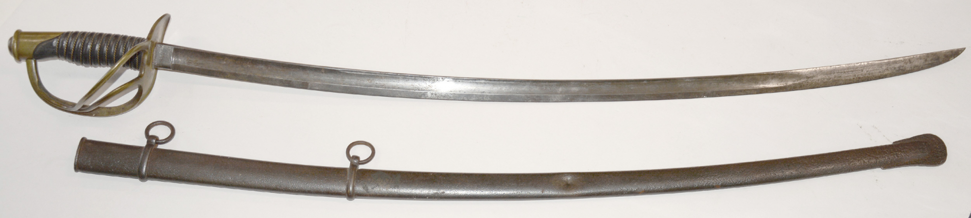 SCARCE 1858 DATED AMES M1860 LIGHT CAVALRY SABER: ONE OF JUST 800