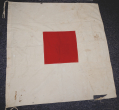 “FOUR-FOOT WHITE” CIVIL WAR SIGNAL FLAG WITH A POST-WAR ID