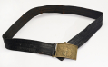 CIVIL WAR MASSACHUSETTS OFFICER’S BELT AND BELT PLATE