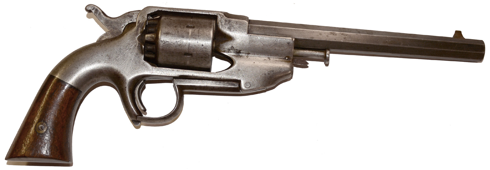 ALLEN AND WHEELOCK CENTER-HAMMER .36 CALIBER NAVY REVOLVER