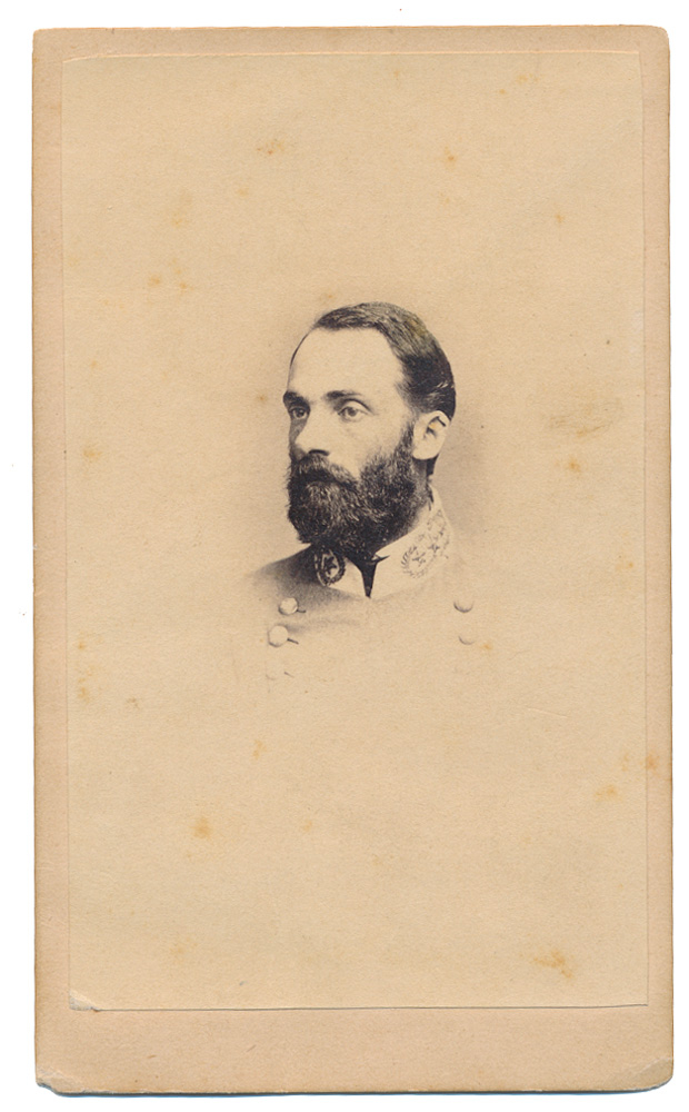 CDV OF CONFEDERATE GENERAL JOSEPH WHEELER