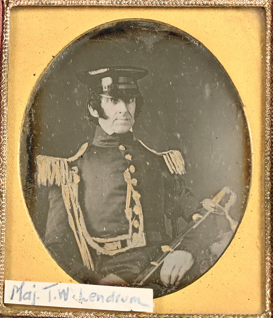 MAJOR THOMAS W. LENDRUM, USMA 1815, HE ARRESTED OSCEOLA IN 1835!