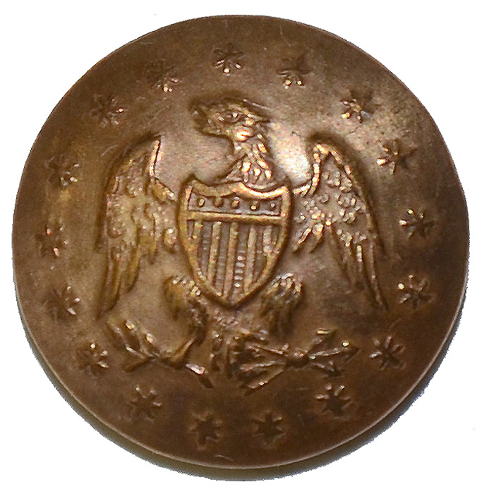 UNLISTED EAGLE BUTTON