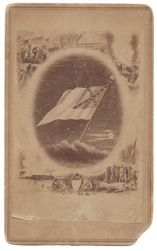 CONFEDERATE PATRIOTIC CDV
