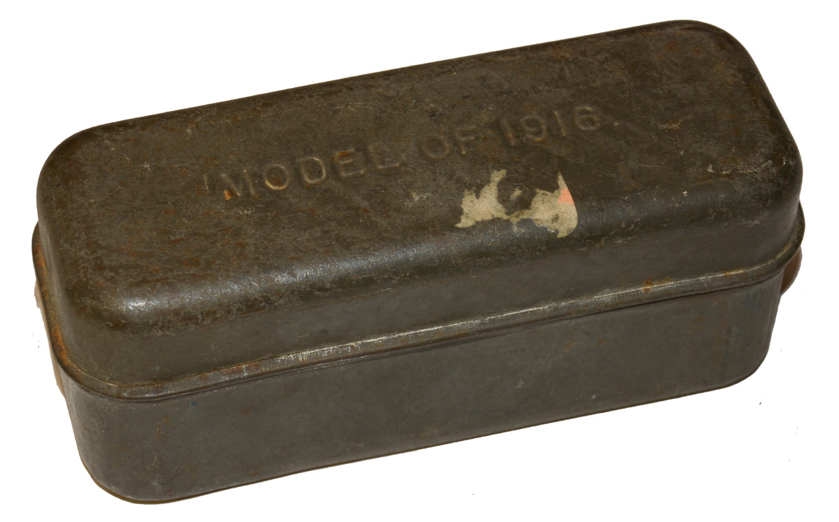 US WORLD WAR ONE MODEL 1916 BACON CAN