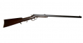 VERY FINE ORIGINAL, FIRST TYPE, TWO-TRIGGER FRANK WESSON RIFLE