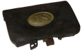 U.S. PATTERN 1861 CARTRIDGE BOX AND PLATE