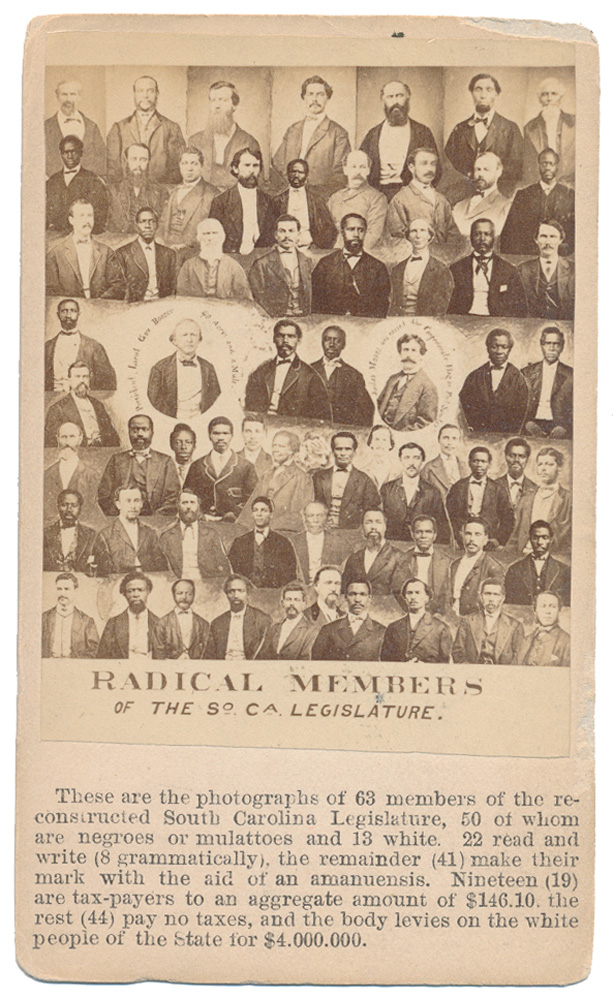 CDV, RADICAL MEMBERS OF S.C. LEGISLATURE