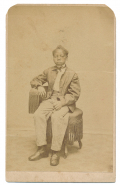 CDV OF AFRICAN-AMERICAN BOY