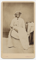 CDV OF BLACK WOMAN HOLDING BABY, BAHAMAS