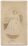 CDV OF BLACK WOMAN FROM DERBY, ENGLAND