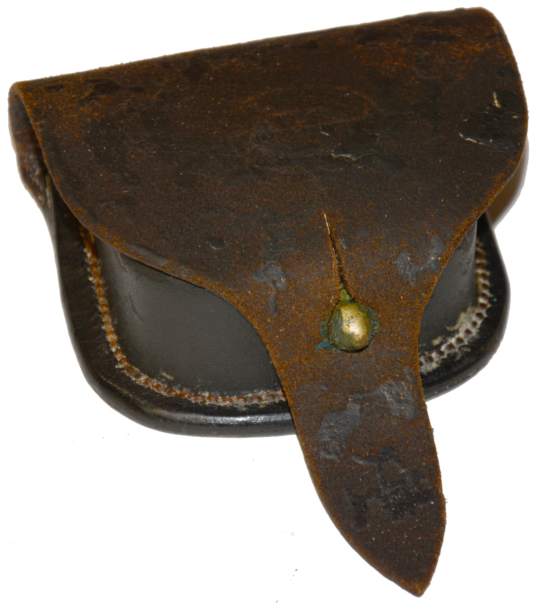 MAKER-MARKED CIVIL WAR PERCUSSION CAP POUCH