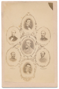 CDV,  LEADERS AND GENERALS OF THE CONFEDERACY