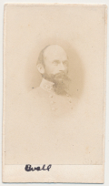 CDV OF CONFEDERATE GENERAL R.S. EWELL