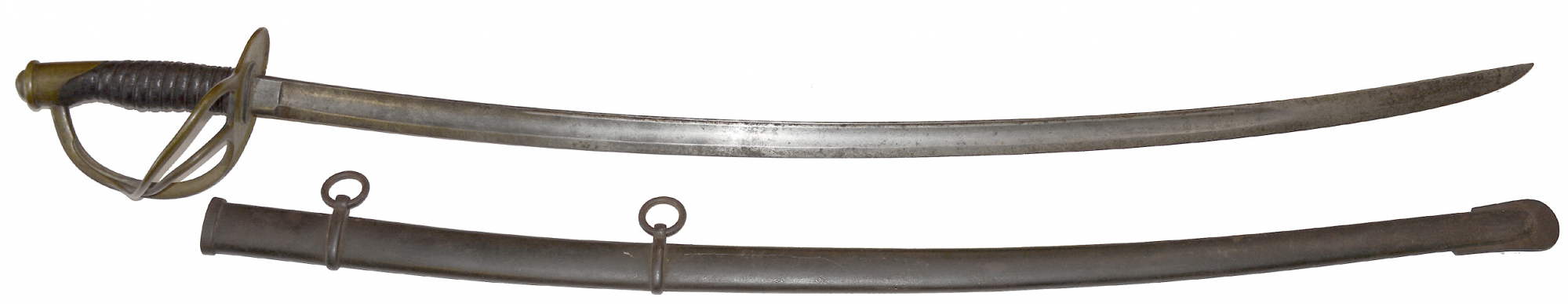 EARLY WAR 1862 DATED MANSFIELD AND LAMB U.S. CAVALRY SABER