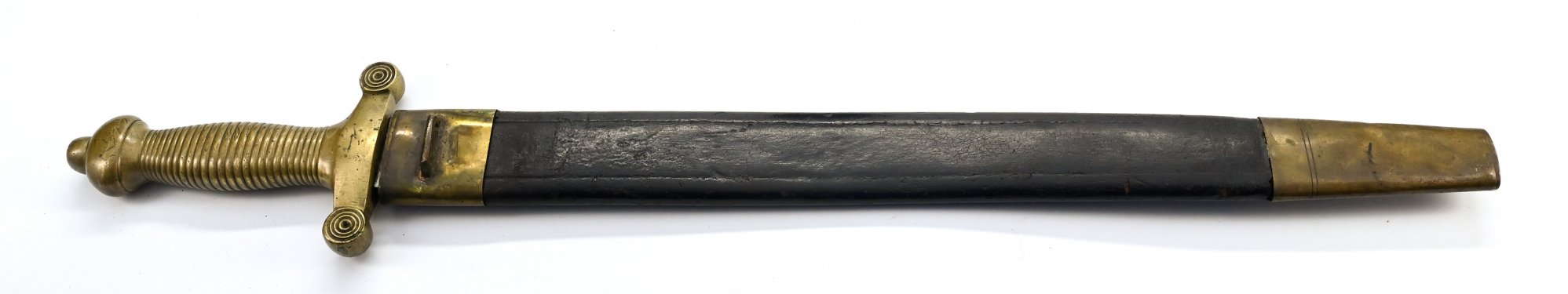 SWISS MODEL 1842 FASCINE KNIFE AND SCABBARD