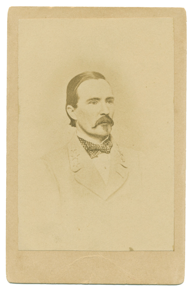BUST VIEW OF GENERAL HENRY HETH IN UNIFORM BY RICHMOND PHOTOGRAPHER