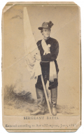 CDV OF SERGEANT GILBERT H. BATES