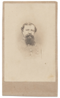 BUST VIEW CDV OF CONFEDERATE GENERAL THOMAS TAYLOR