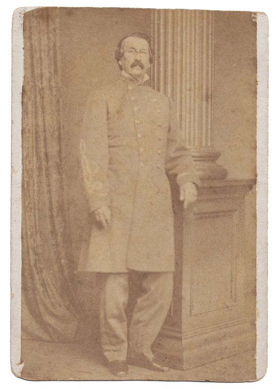 CDV OF CONFEDERATE GENERAL WILLIAM R. PECK BY REES & CO. RICHMOND