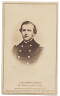 CDV OF CONFEDERATE GENERAL JOHN HUNT MORGAN