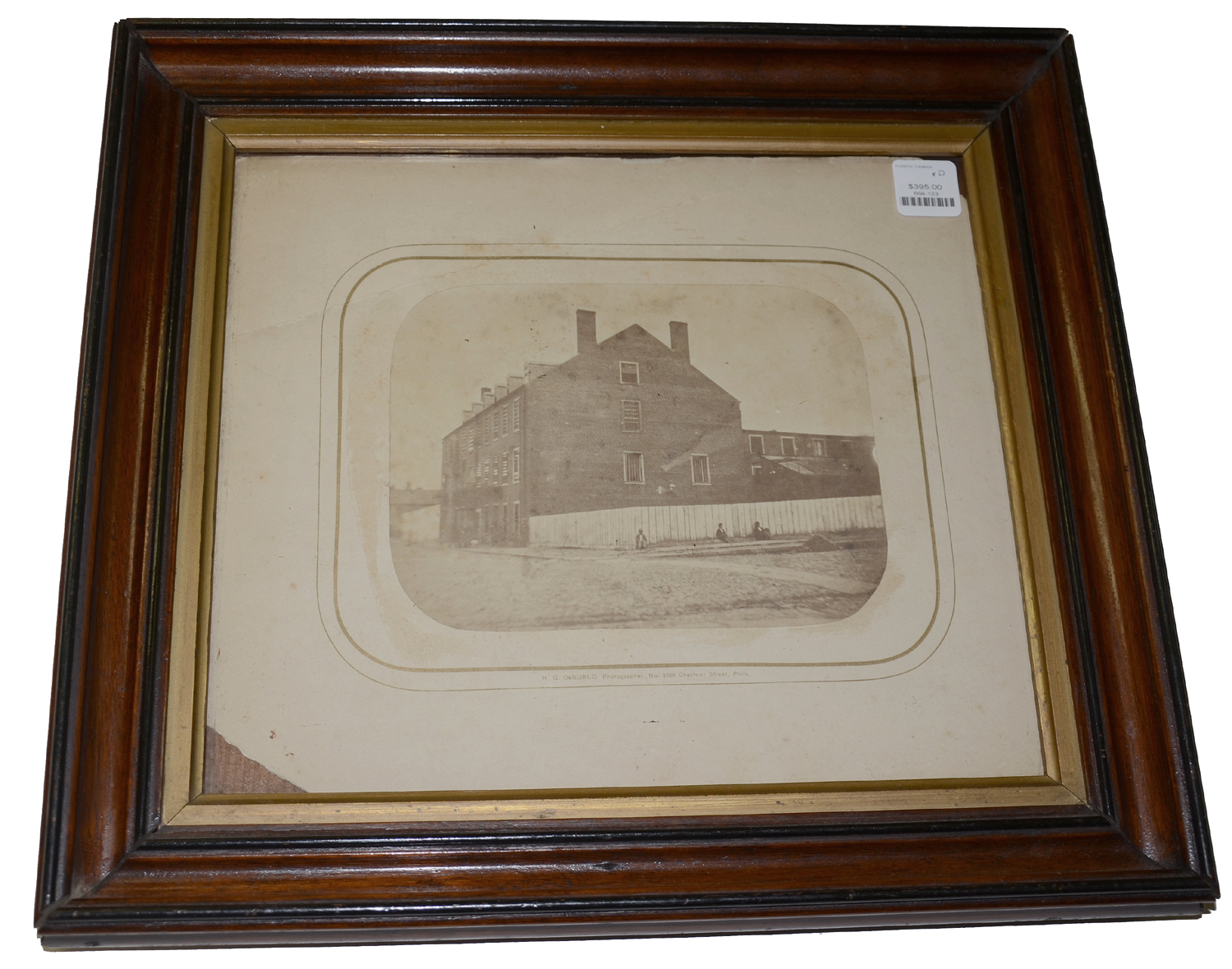 FRAMED ALBUMEN OF CASTLE THUNDER