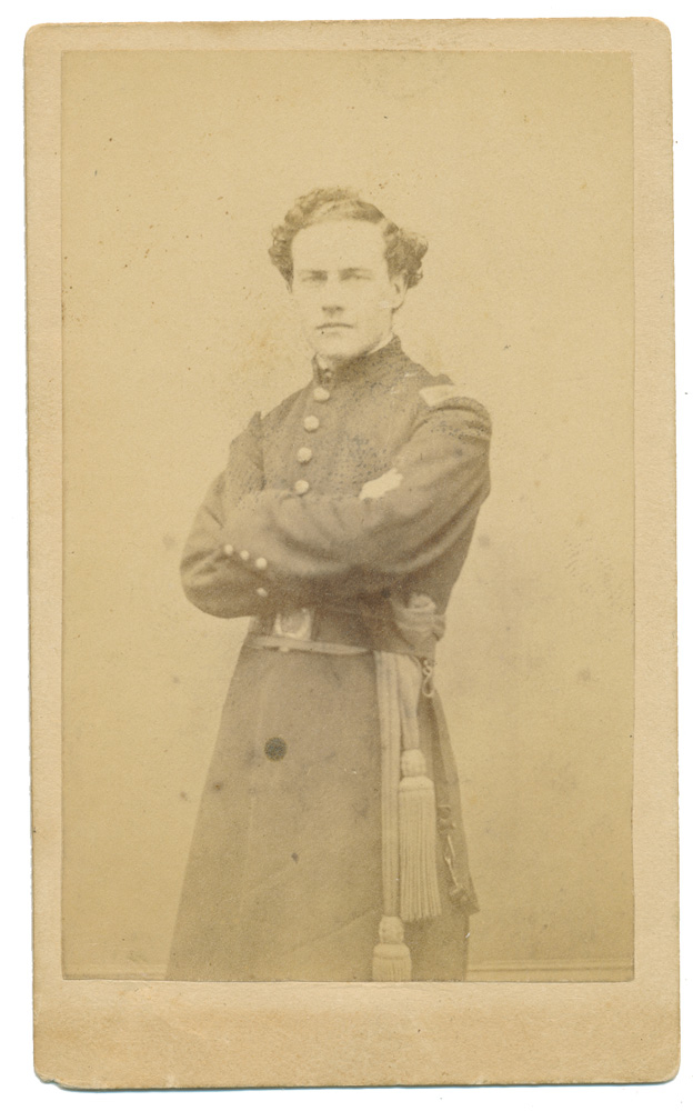 STANDING VIEW OF HARVARD GRADUATE & MEMBER OF GENERAL MEADE’S STAFF KILLED AT FREDERICKSBURG