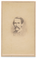 NICE BUST CDV OF GENERAL ROBERT E. RODES BY A RICHMOND PHOTOGRAPHER 