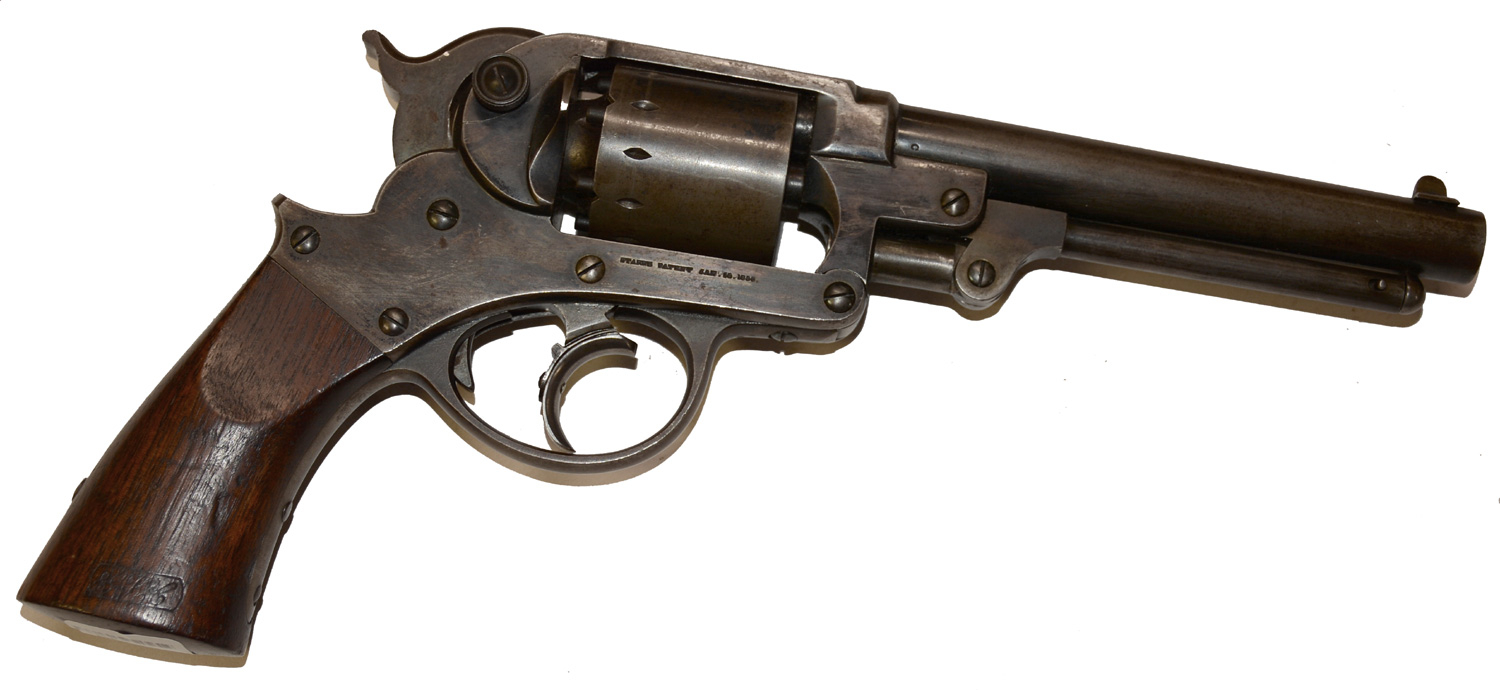 DOUBLE-ACTION STARR .44 REVOLVER, LIKELY DELIVERED IN APRIL 1863