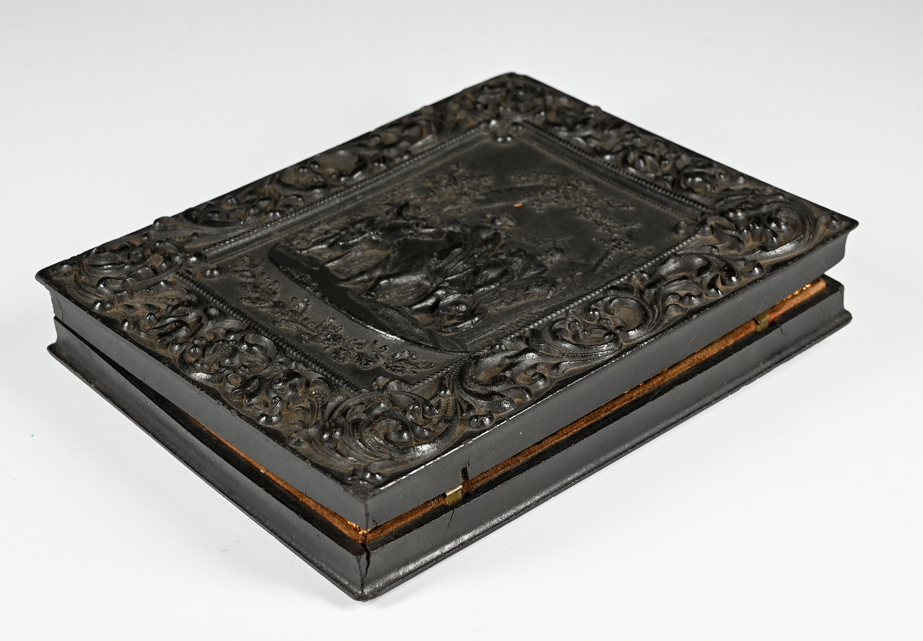 HALFPLATE DAGUERREOTYPE OF C.S. MAJOR GENERAL STEPHEN DODSON RAMSEUR AND C.S. COLONEL FRANK