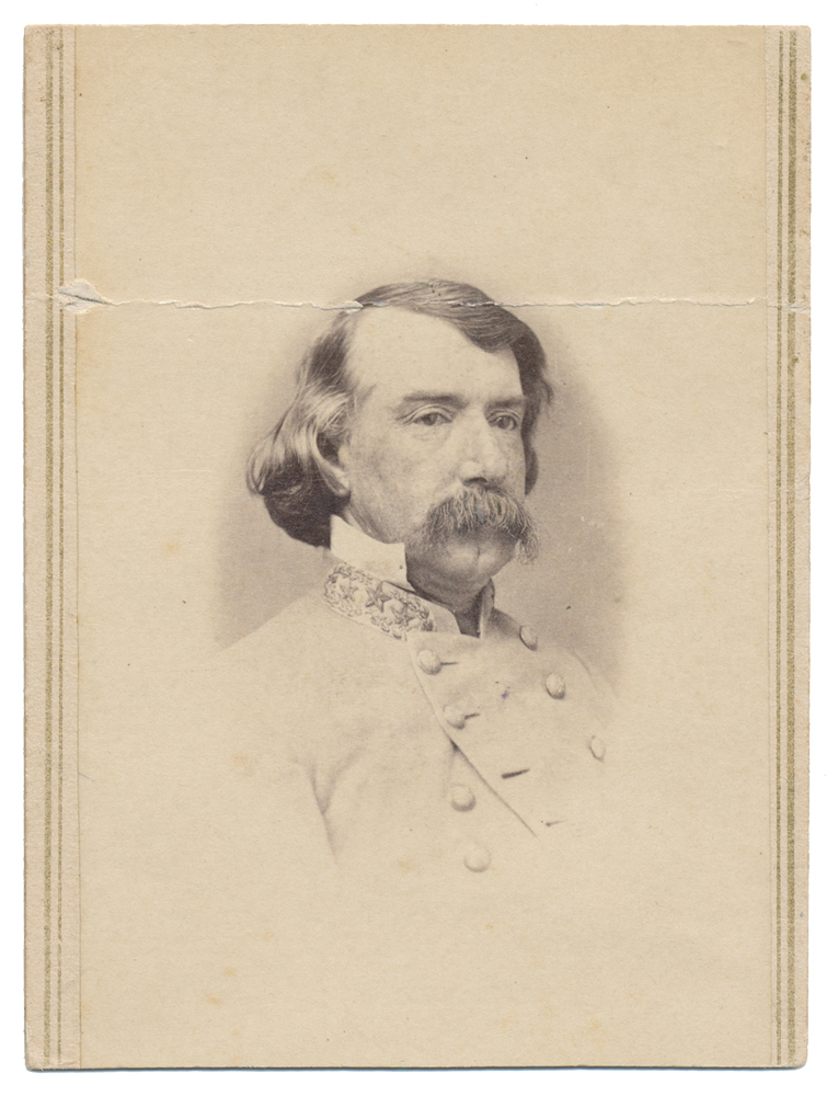 CDV OF GENERAL JOHN M. JONES - KILLED IN THE WILDERNESS
