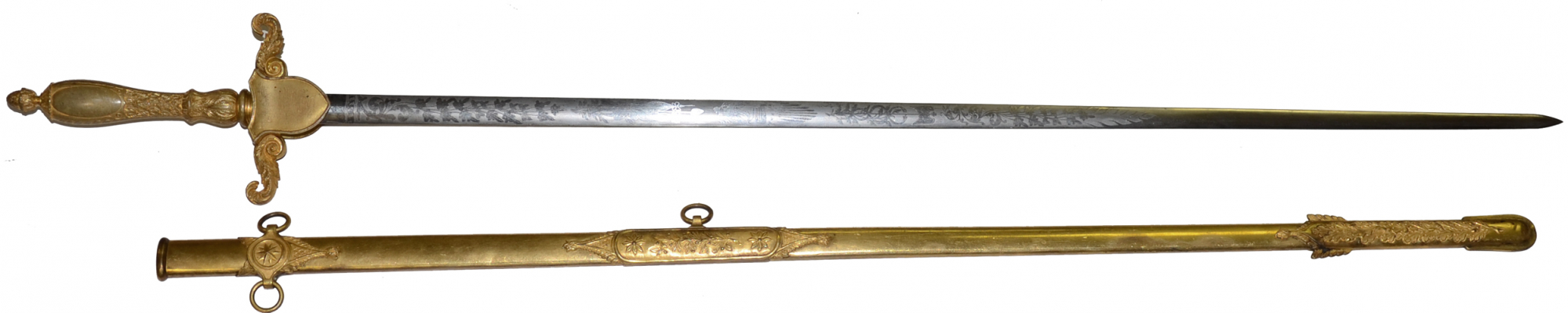 US PAY DEPARTMENT SWORD BY AMES MFG. CO., MODEL 1840