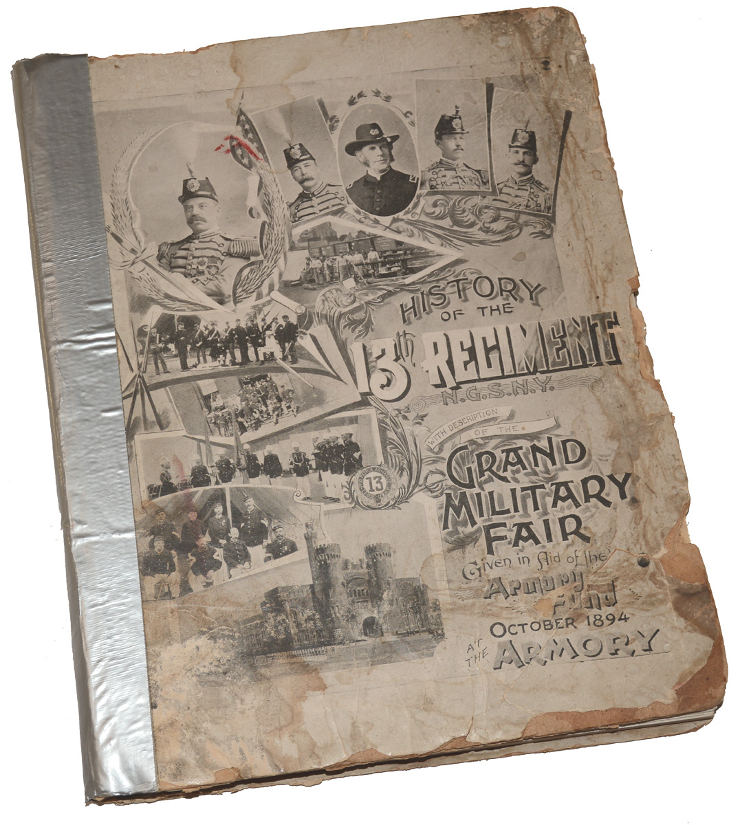 1894 COPY OF “HISTORY OF THE 13TH REGIMENT N.G.S.N.Y.”