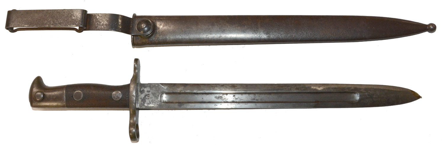 MODEL 1892/98 KRAG BAYONET & SCABBARD